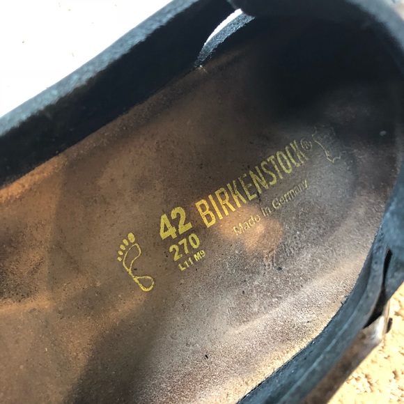 Birkenstock Shoes 270 L11 M9 42 Black - Picture 8 of 8